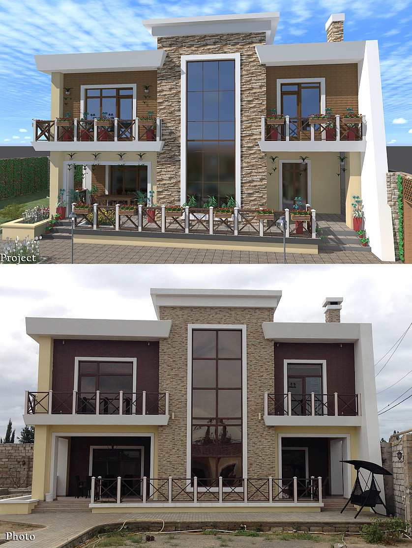 Реконструкция дома şəkil