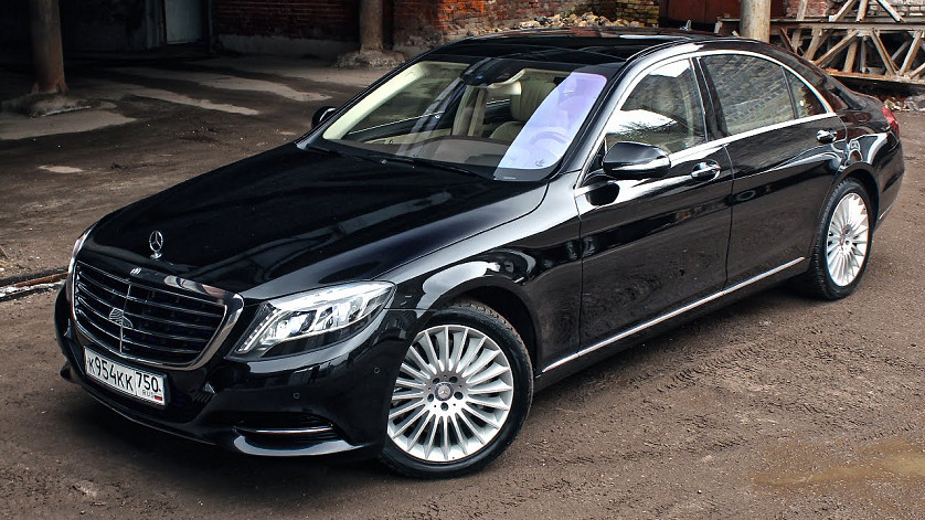 Mercedes S class  VIP-car rental изображение 4