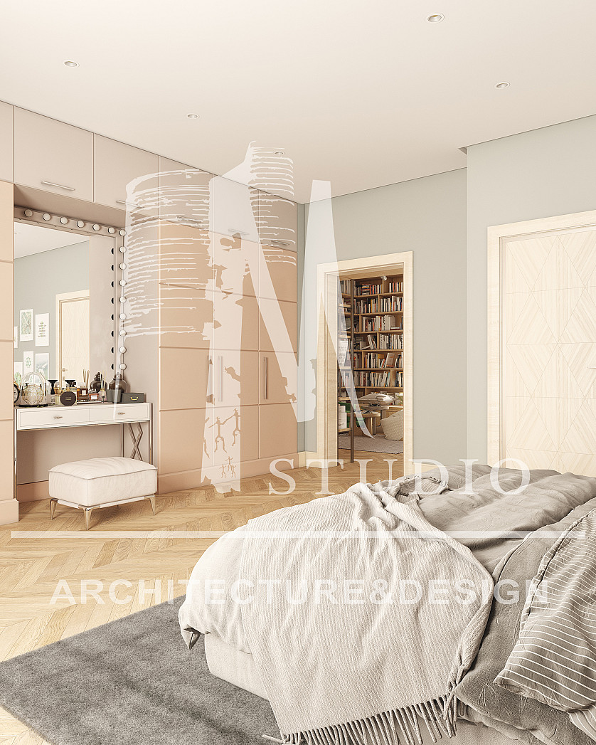 Girls bedroom interior design şəkil