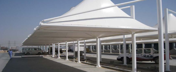 parking üçün tent. parking membran. avtodayanacaq üçün çadır изображение 2
