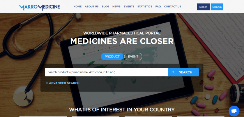 "Medicine Discovery" veb platforması şəkil