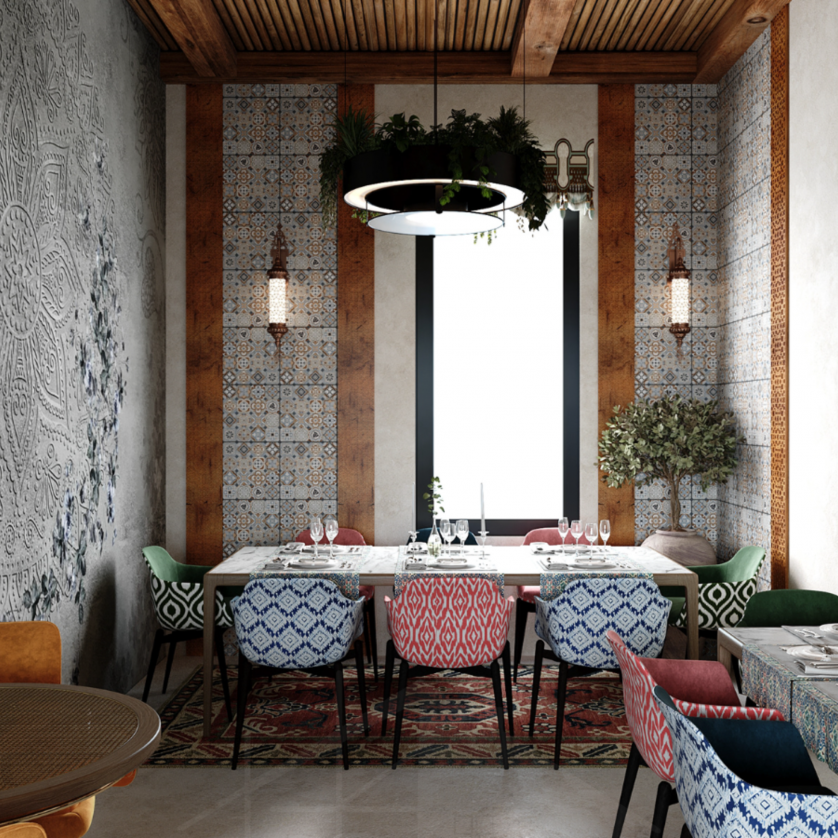TRADITIONAL ÜSLUBDA RESTORAN TƏMİRİ изображение 3