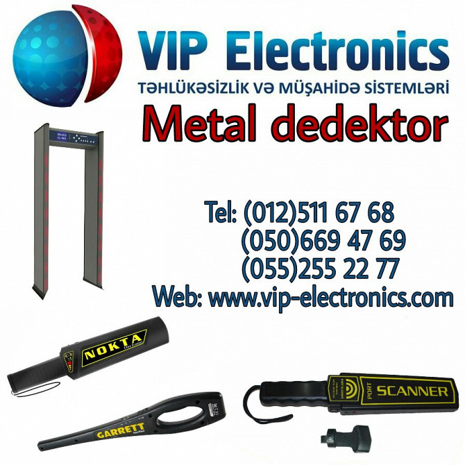 Metal arama detektorları, metal arama sistemi şəkil