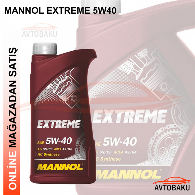 Mannol EXTREME 5W40 şəkil