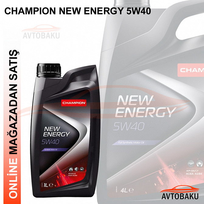 Champion NEW ENERGY 5W40 şəkil