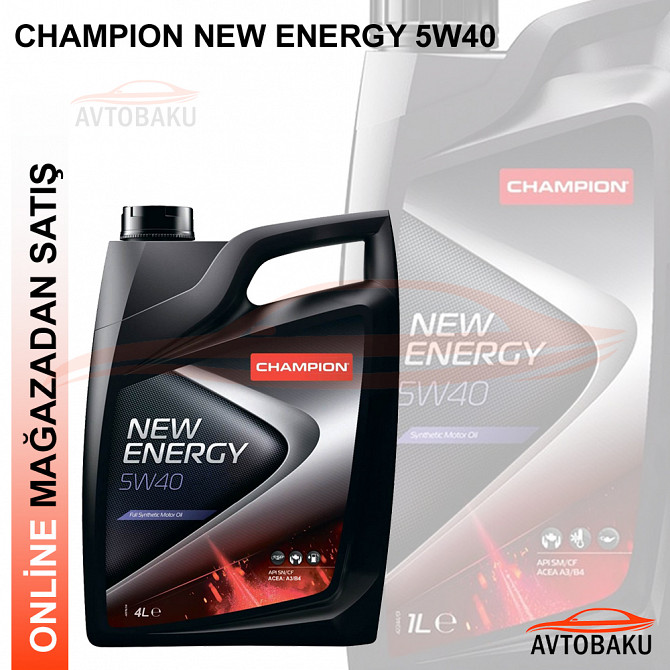 Champion NEW ENERGY 5W40 şəkil