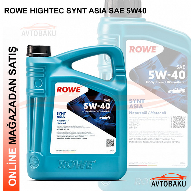 ROWE HIGHTEC SYNT ASIA 5W40