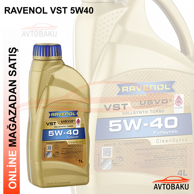 Ravenol VST 5W40 изображение 1